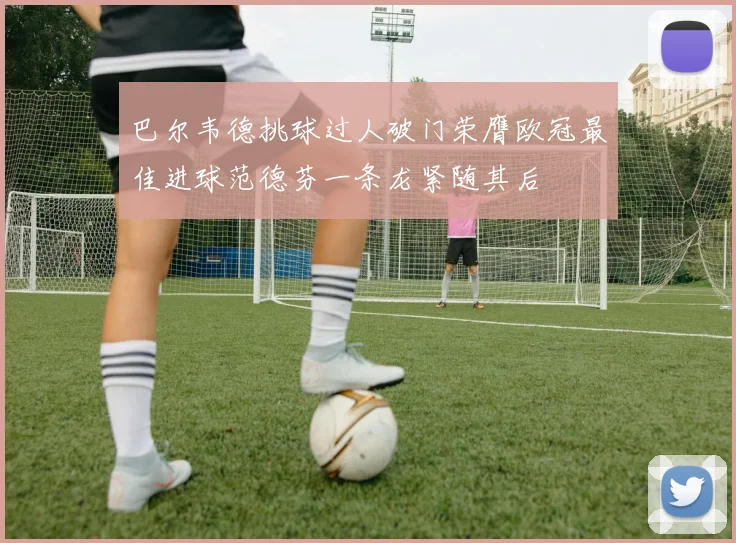 巴尔韦德挑球过人破门荣膺欧冠最佳进球范德芬一条龙紧随其后